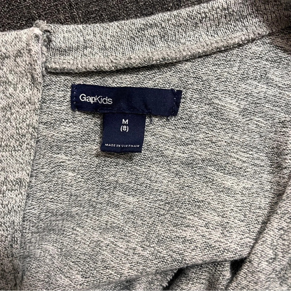 Gap Kids Girls’ Knit Heather Gray Drop Waist Dress in Size Medium (8) - Picture 4 of 4